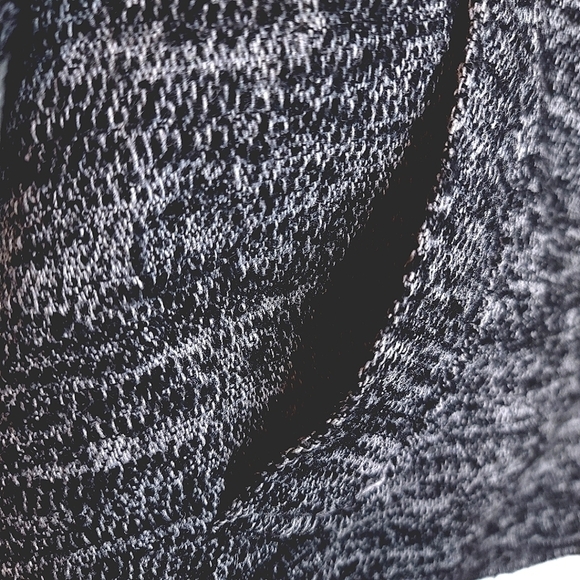 NEW j jill women's large petite snap button jacket gray blac blazer suit - Picture 6 of 15